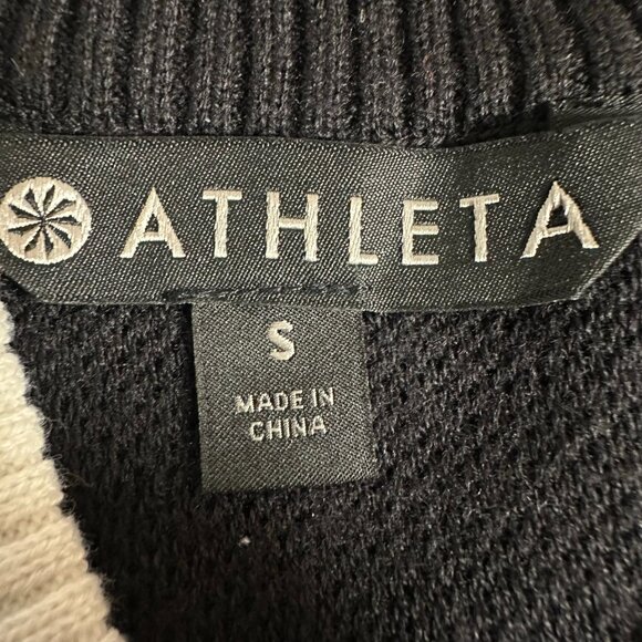 Athleta Zip Front Cinch Waist Venture Sweater - Picture 9 of 12